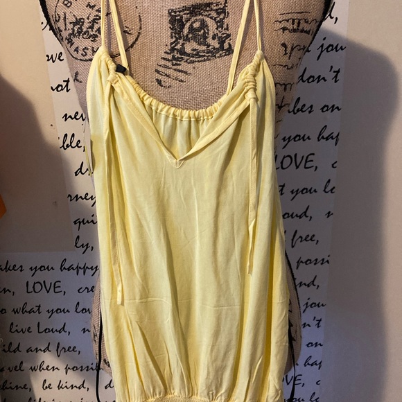 Forever 21 Yellow Sleeveless Jumpsuit - Picture 2 of 6